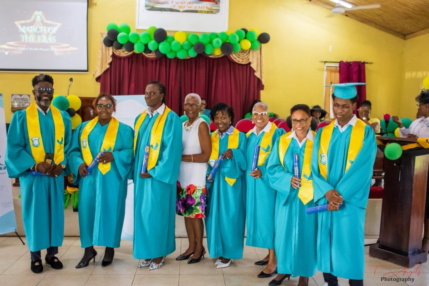 A celebration at Denbigh High School