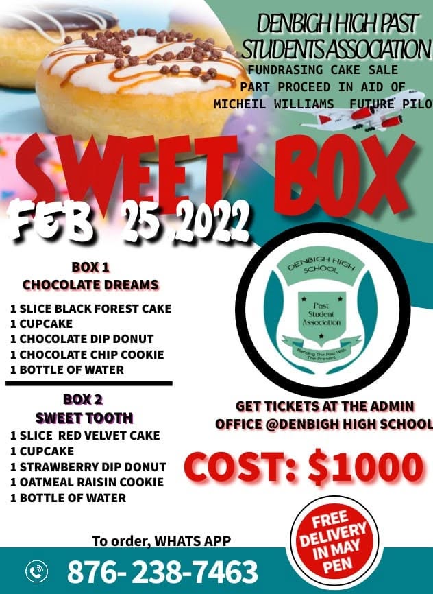 Sweet Box Fundraising Cake Sale