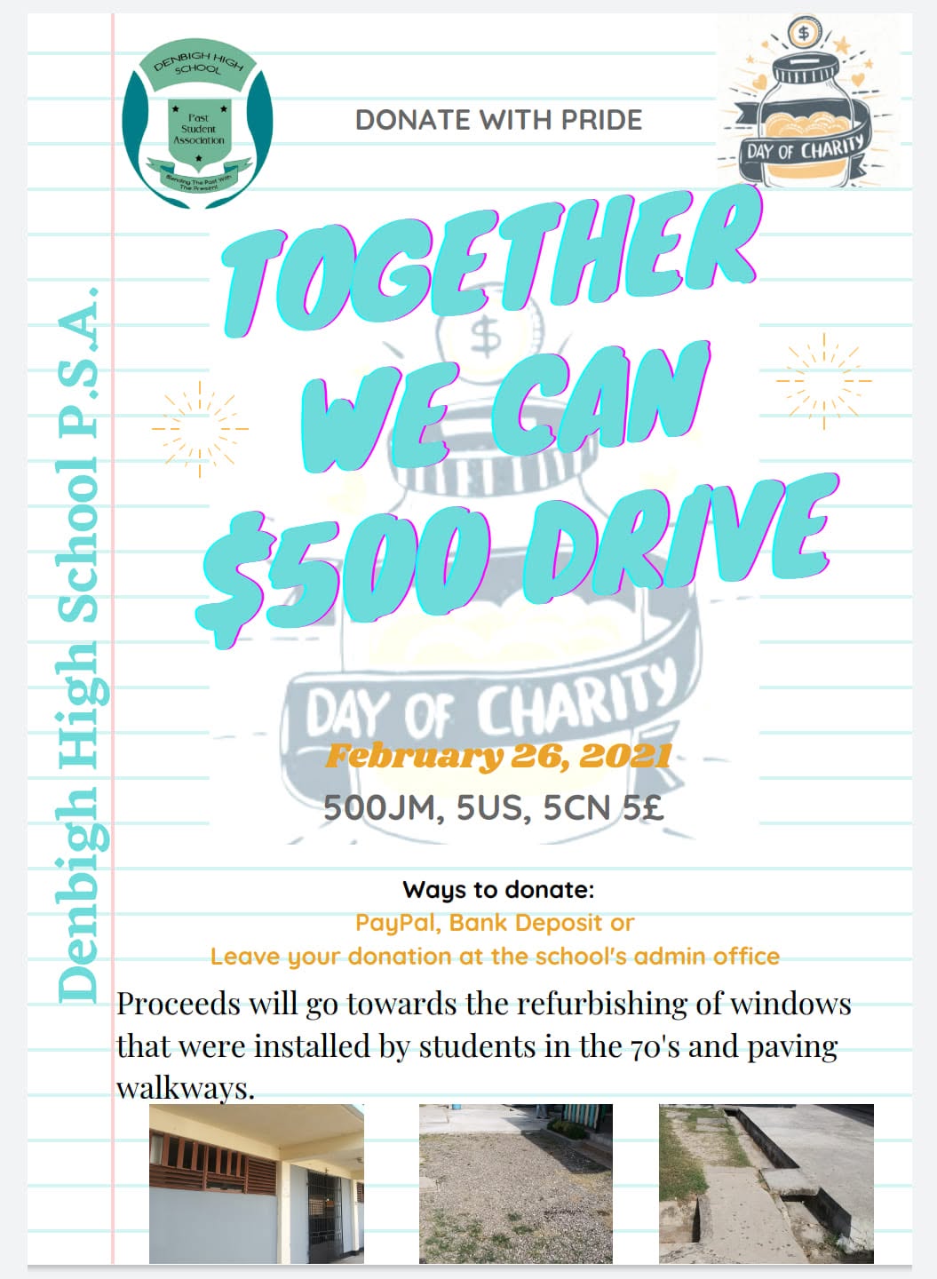 Together We Can $500 Drive